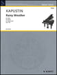 Rainy Weather piano sheet music cover